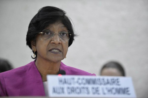 Alta Comisionada para los Derechos Humanos Navi Pillay. / Photo ONU Jean-Marc Ferré