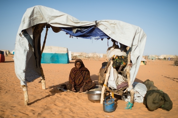 Refugiada maliense en el campo de Mbera, Mauritania © Nyani Quarmyne