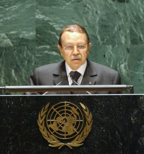 El Presidente argelino, Abdelaziz Bouteflika. /UN Photo/Michelle Poiré