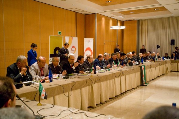 La oposición siria reunida en el Parador de Córdoba. / Casa Arabe